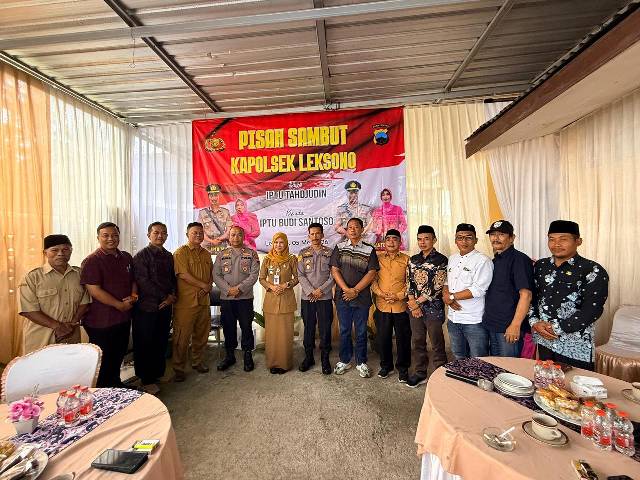 Pisah Sambut Kapolsek Leksono